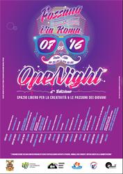 OpeNight 6° edizione: una serata dedicata alla creatività e alle passioni dei giovani