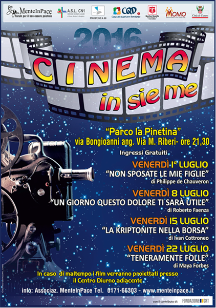 Riparte la rassegna Cinema Insieme all’aperto nel parco de “La Pinetina”